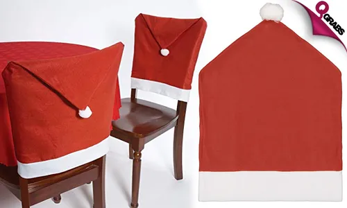 Santa Hat Chair Covers!